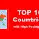 Top countries highest paying jobs