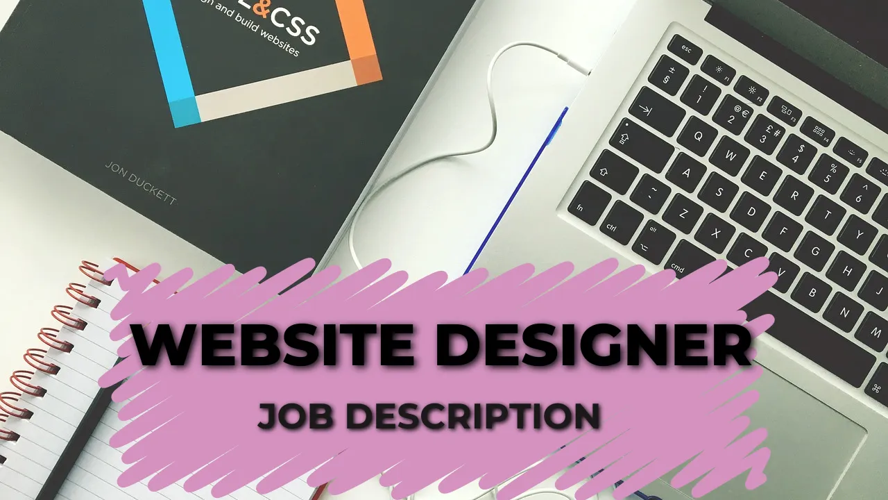 website designer job description