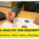 Data Analyst Job Description