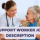 Support Worker Job Description