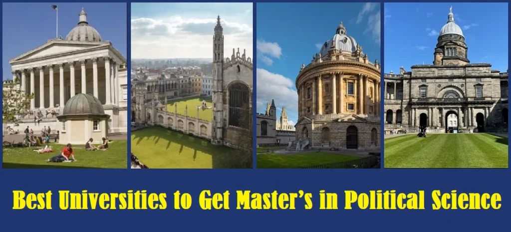 Top Universities to Study Political Science in the UK