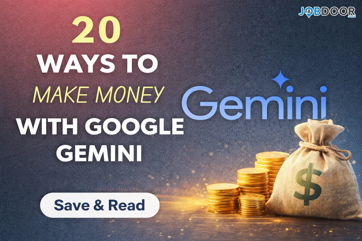 20 Ways To Make Money With Google Gemini