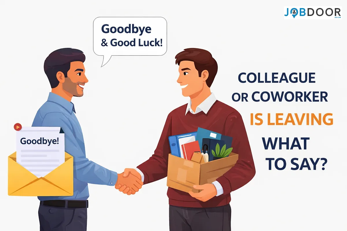 Goodbye Email Ideas to Colleague