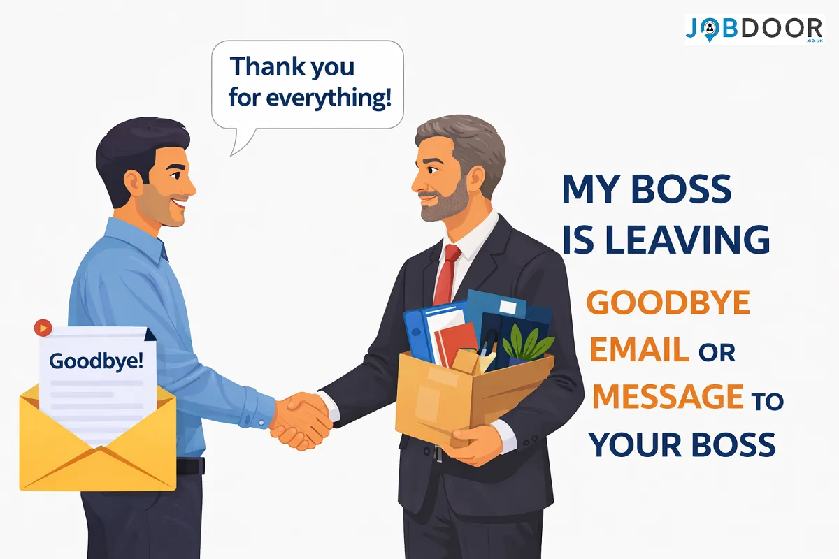 Goodbye Email to Boss